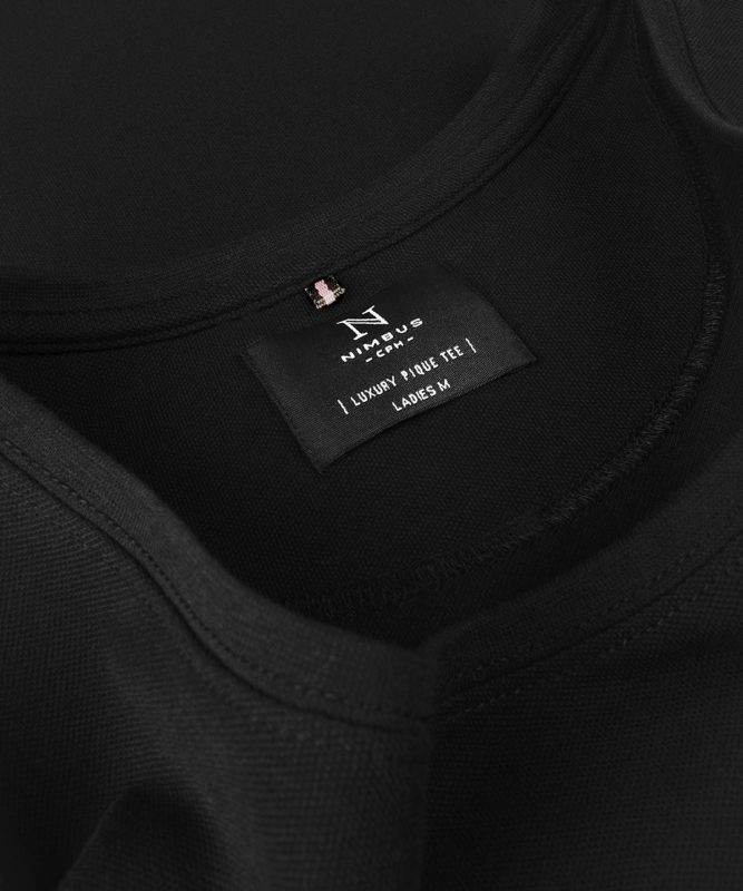 Danbury Pique Tee - Black