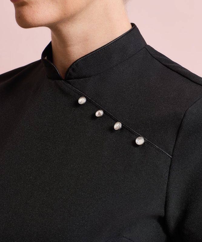 Mika beauty and spa tunic - Black