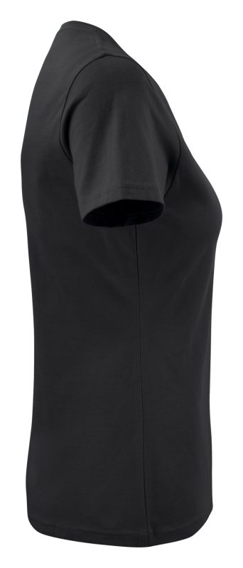 Heavy V-neck T-Shirt - Black