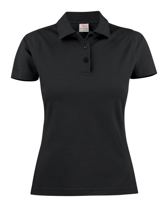 Surf Polo Pique - Black