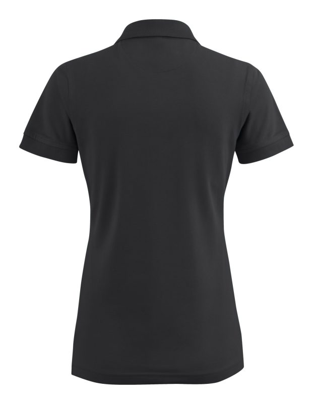 Surf Stretch Polo Pique - Black