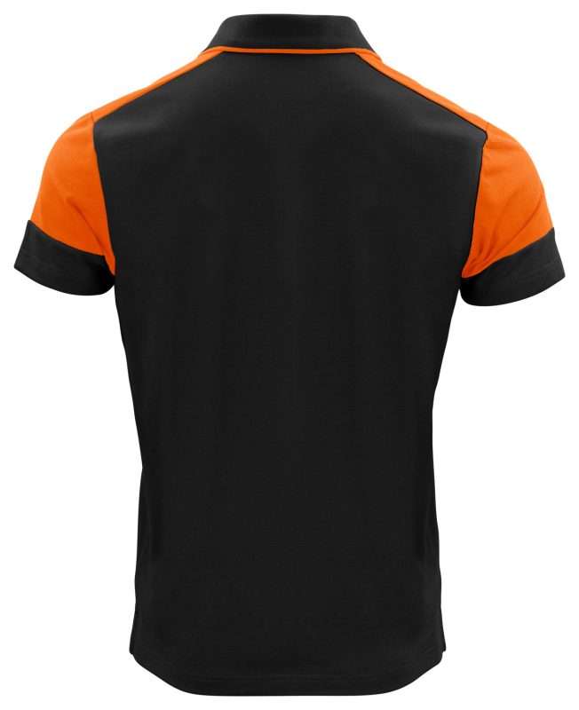 Prime Polo - Black / Orange