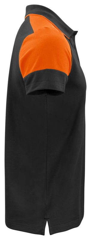 Prime Polo - Black / Orange