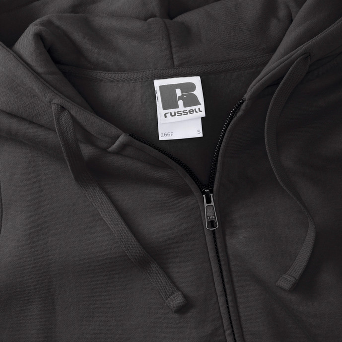 Authentic Zipped Hood Jacket - Black