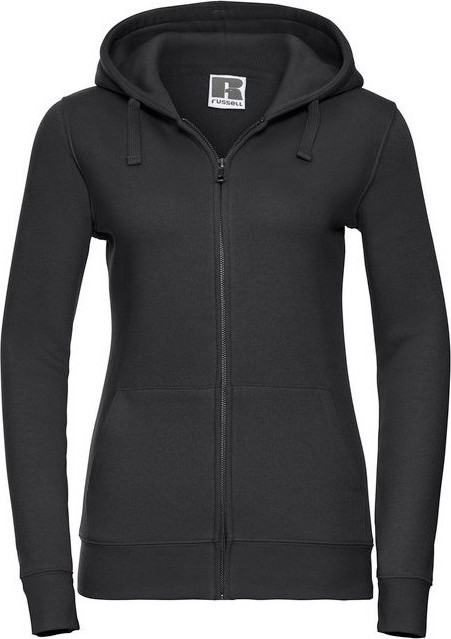Authentic Zipped Hood Jacket - Black