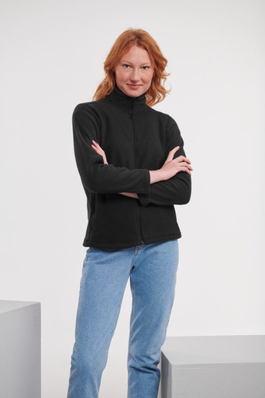Full Zip Outdoor Fleece - Black