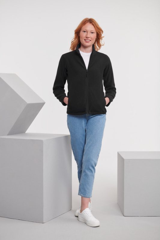 Full Zip Outdoor Fleece - Black
