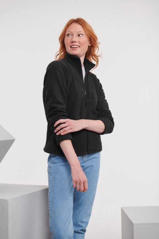 Full Zip Outdoor Fleece - Black