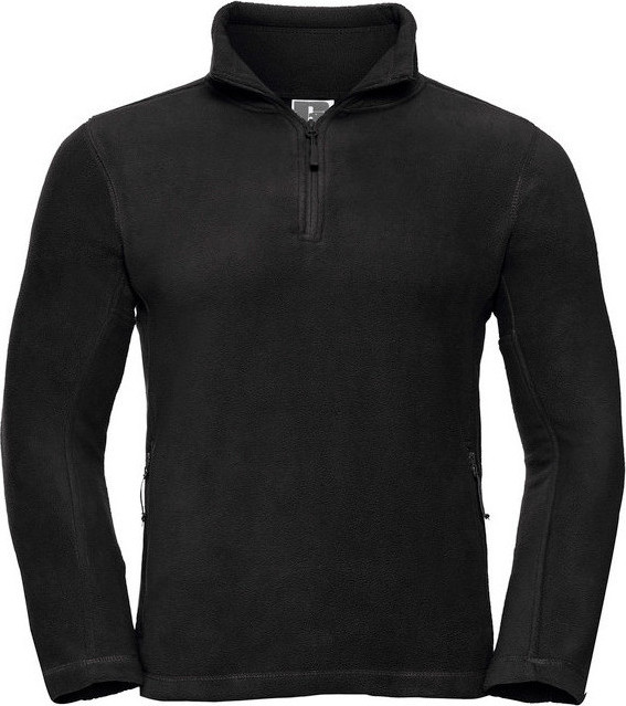 Quarter Zip Outdoor Fleece - Black