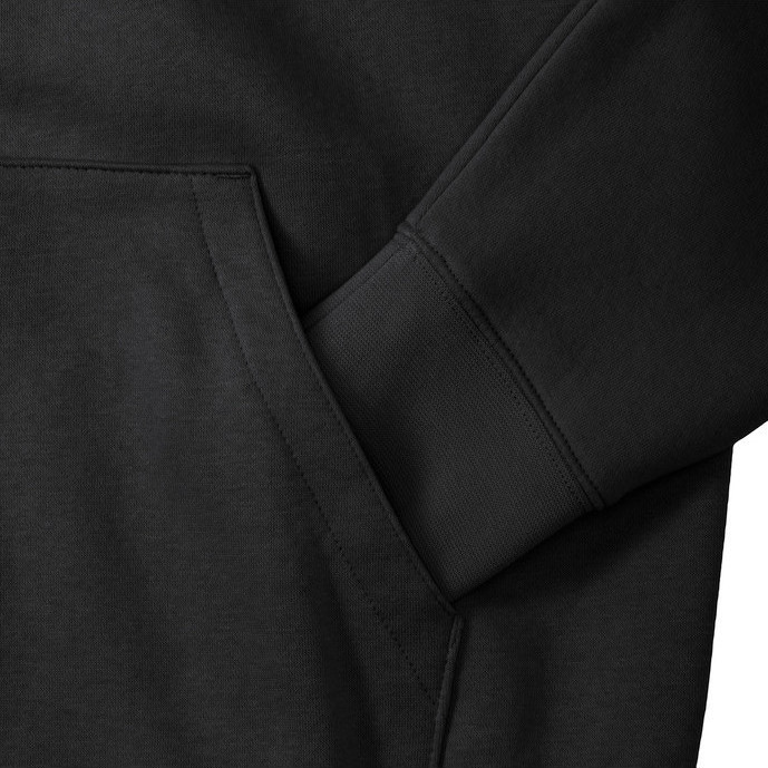 Authentic Zipped Hood Jacket - Black