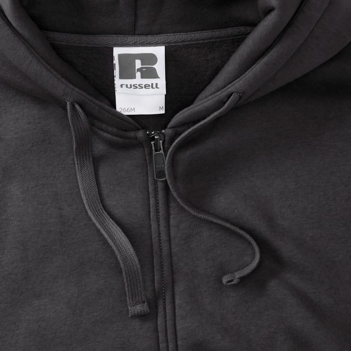 Authentic Zipped Hood Jacket - Black