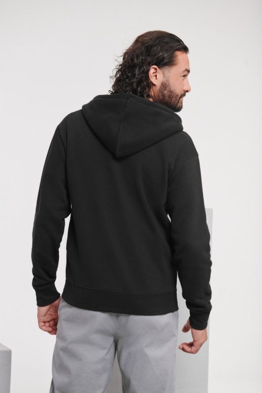 Authentic Zipped Hood Jacket - Black
