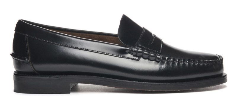 Classic Dan Leather Loafer - Black