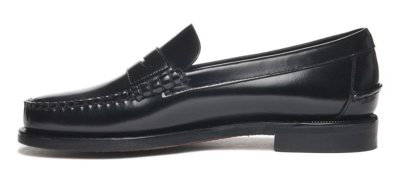 Classic Dan Leather Loafer - Black