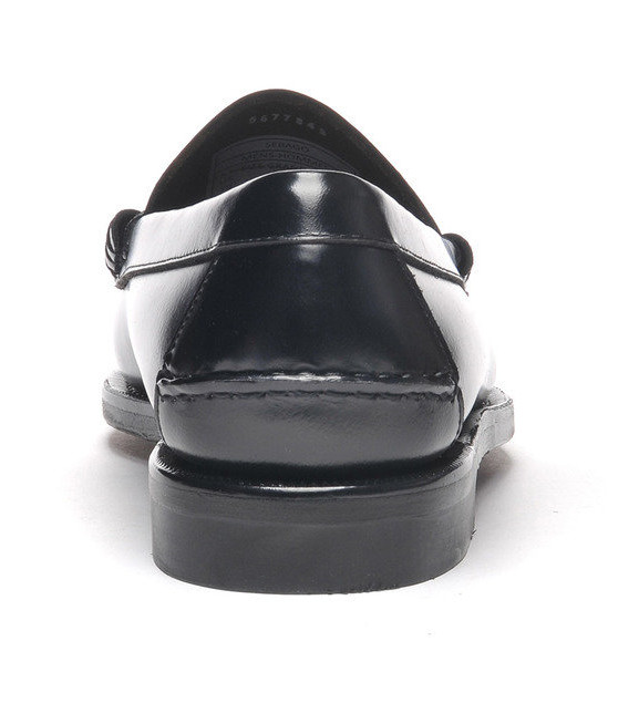 Classic Dan Leather Loafer - Black