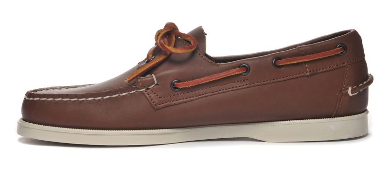 Dockside Portland Leather Boat Shoe - Brown