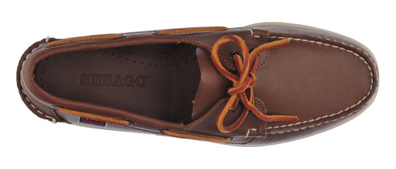 Dockside Portland Leather Boat Shoe - Brown
