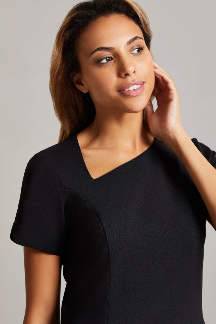 Scooped Angle Tunic