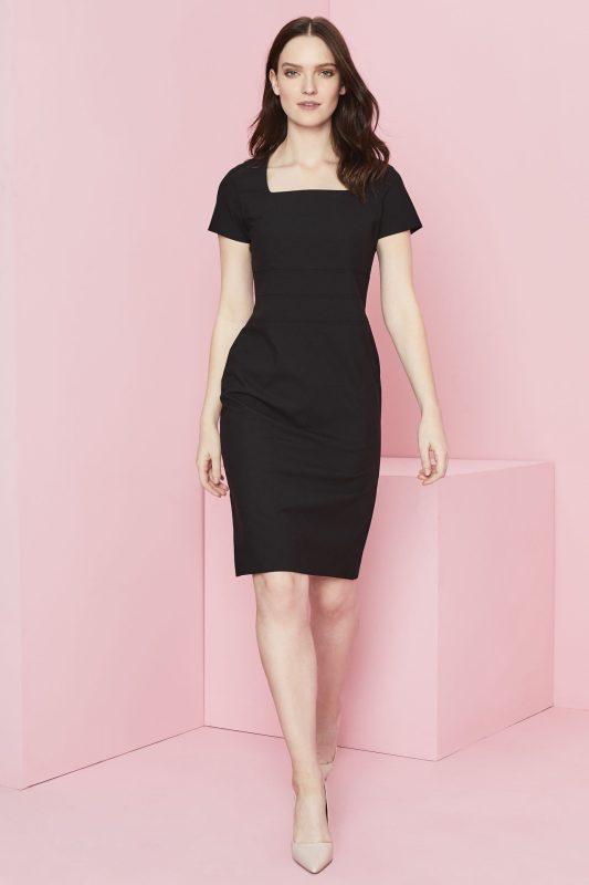 Qualitas Square Neck - Black