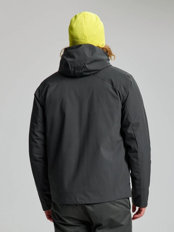 Act Hooded Ins Jkt - Graphite