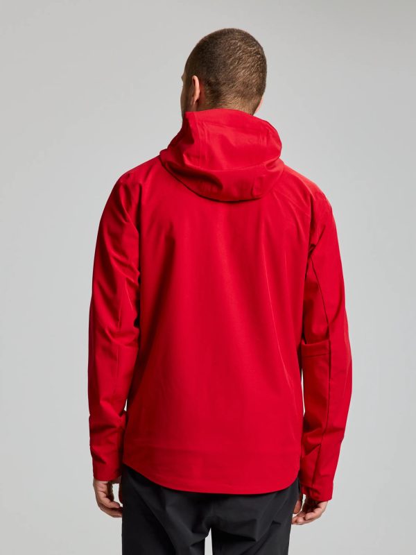Act Hooded Jacket - Chilli