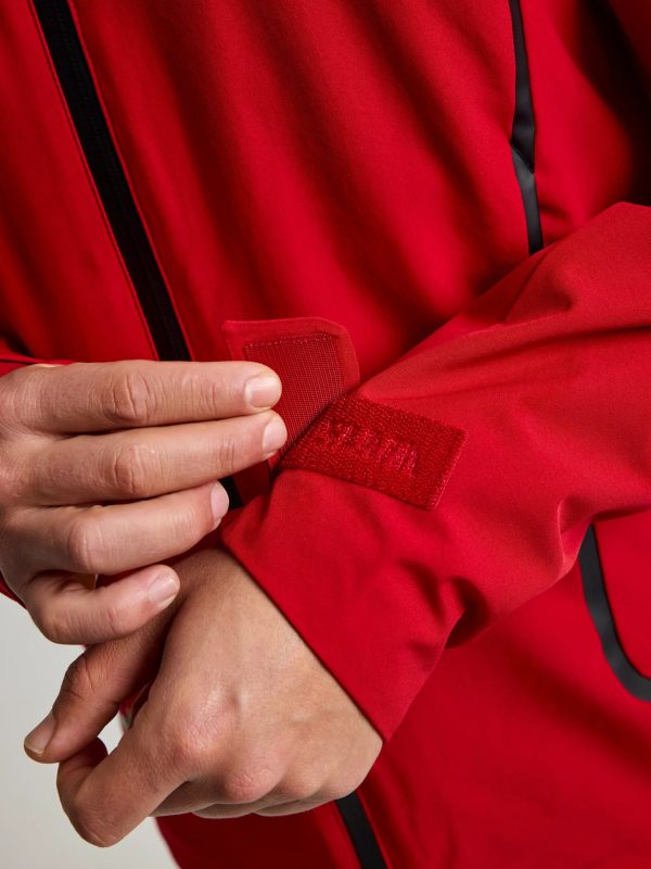 Act Hooded Jacket - Chilli