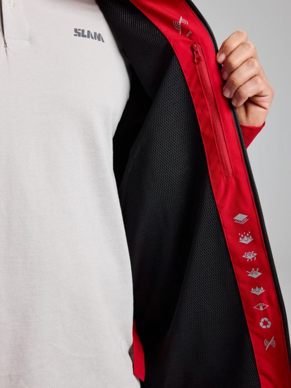 Act Hooded Jacket - Chilli