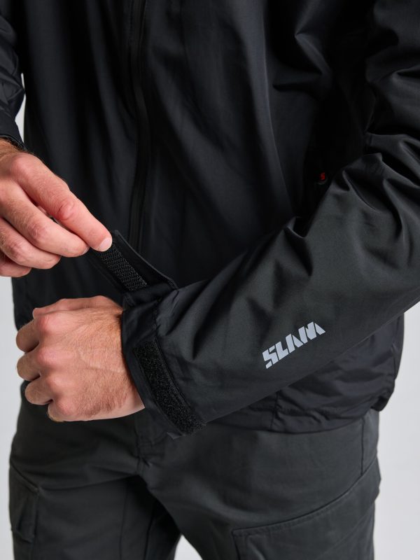 Crew Warm Hooded Jacket - Black Ink