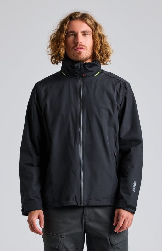 Crew Warm Hooded Jacket - Black Ink