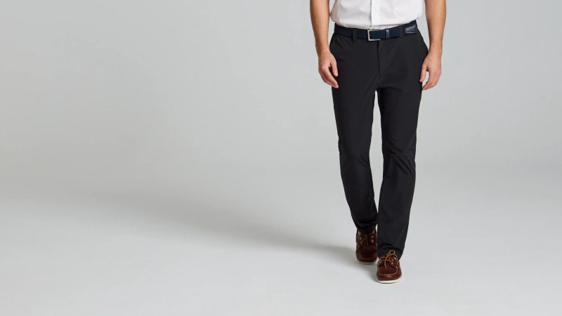 Tech Chino Pant - Black Ink