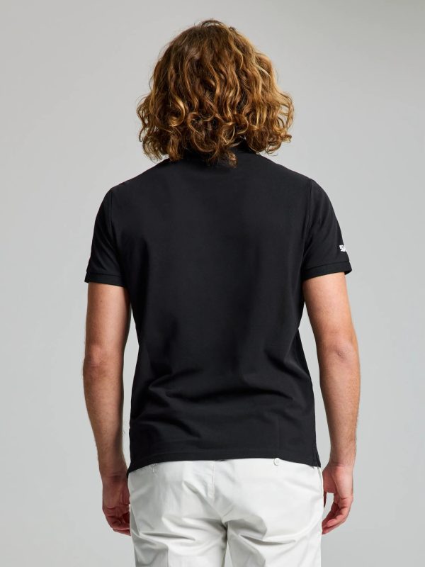 Deck Polo Short Sleeve - Black Ink