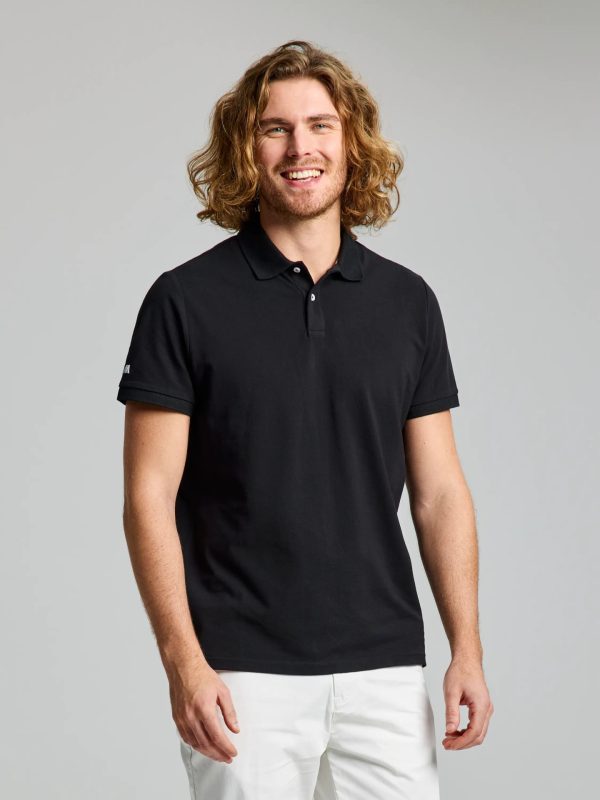 Deck Polo Short Sleeve - Black Ink