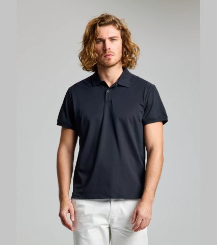 Tech Pique Polo Ss