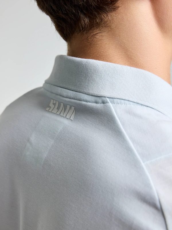 One Design DriRelease Polo Short Sleeve - Cliff Grey