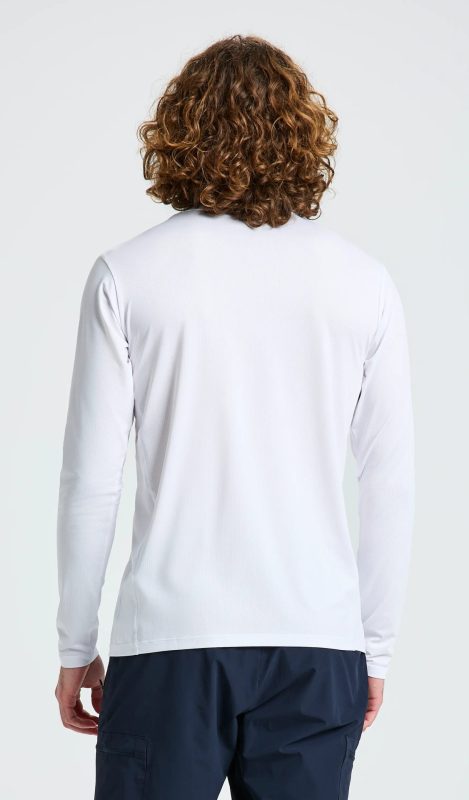 Crew Sunblock Ls 2.0 - Bright White