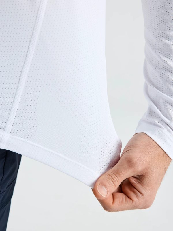 Crew Sunblock Ls 2.0 - Bright White