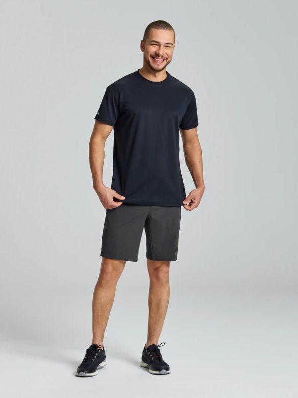 Tech Pique T-Shirt - Black Ink