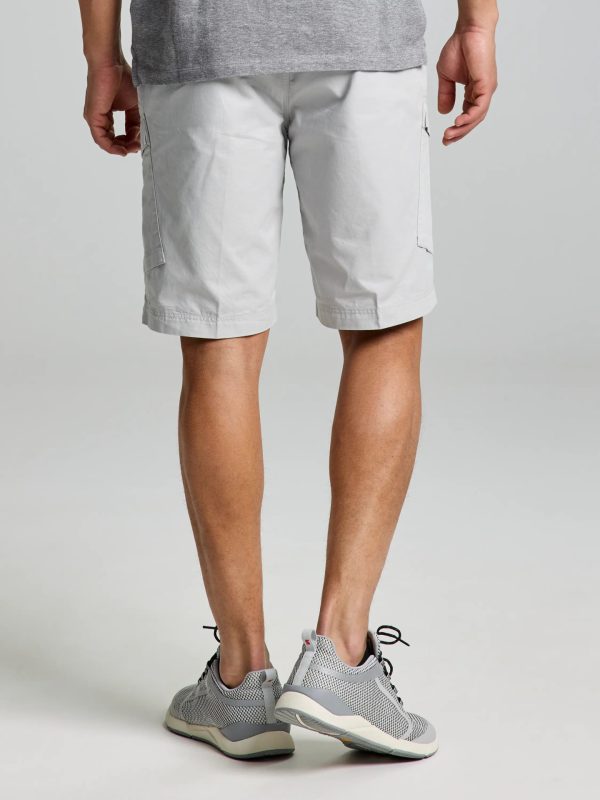 Deck Lgt Cargo Short - Glacier Grey