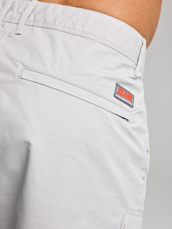 Deck Lgt Cargo Short - Glacier Grey