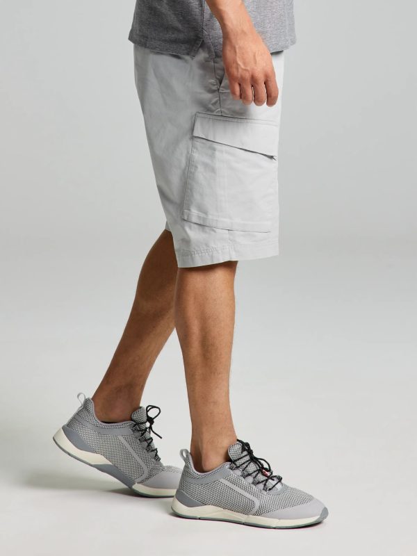 Deck Lgt Cargo Short - Glacier Grey