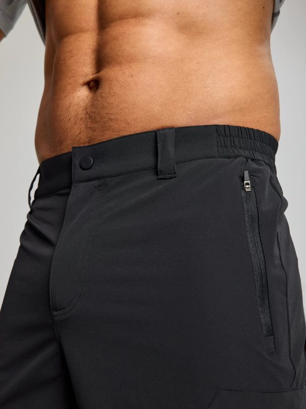 Tech Cargo Short - Black Ink