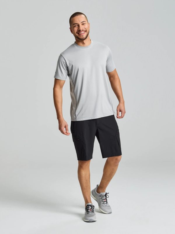 Tech Cargo Short - Black Ink