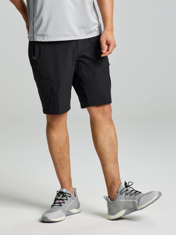 Tech Cargo Short - Black Ink