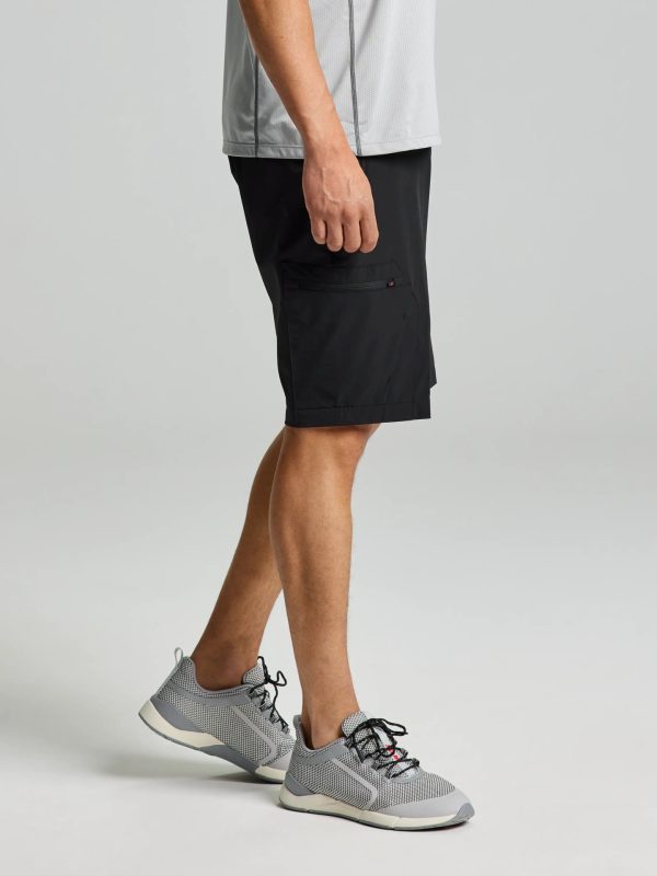 Tech Cargo Short - Black Ink