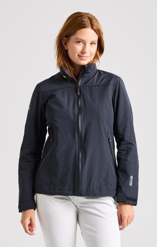 Crew Warm Hooded Jkt - Black Ink