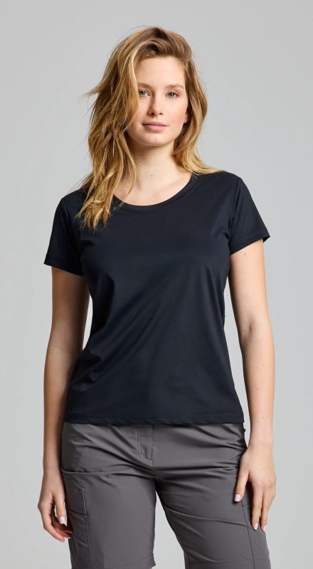 Ws Tech Pique T-Shirt - Black Ink