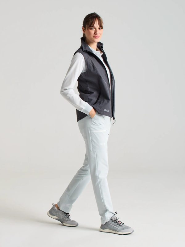 Crew Vest - Titanium