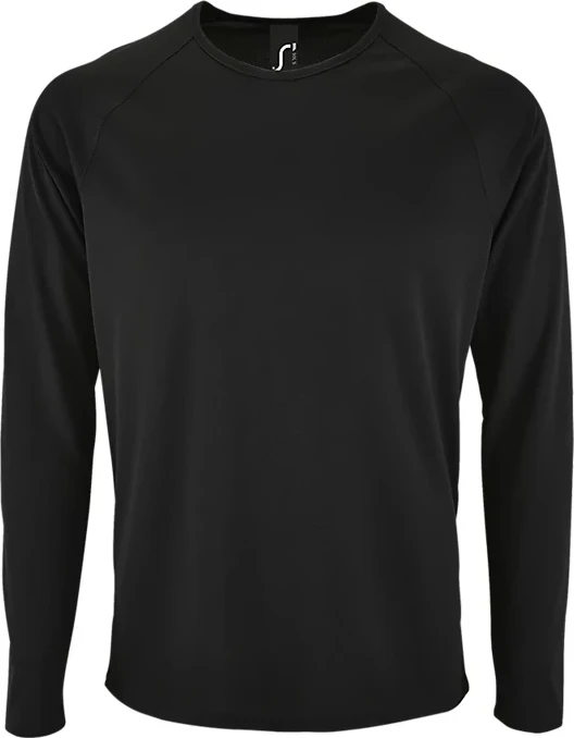 Sporty Long Sleeve - Black