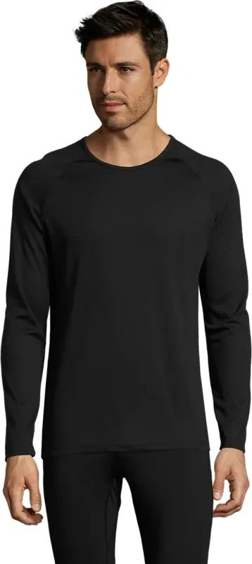 Sporty Long Sleeve - Black