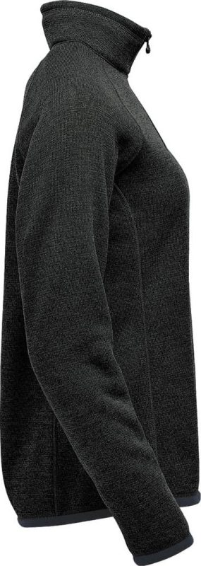 Avalante 1/4 Zip Pullover - Black Heather